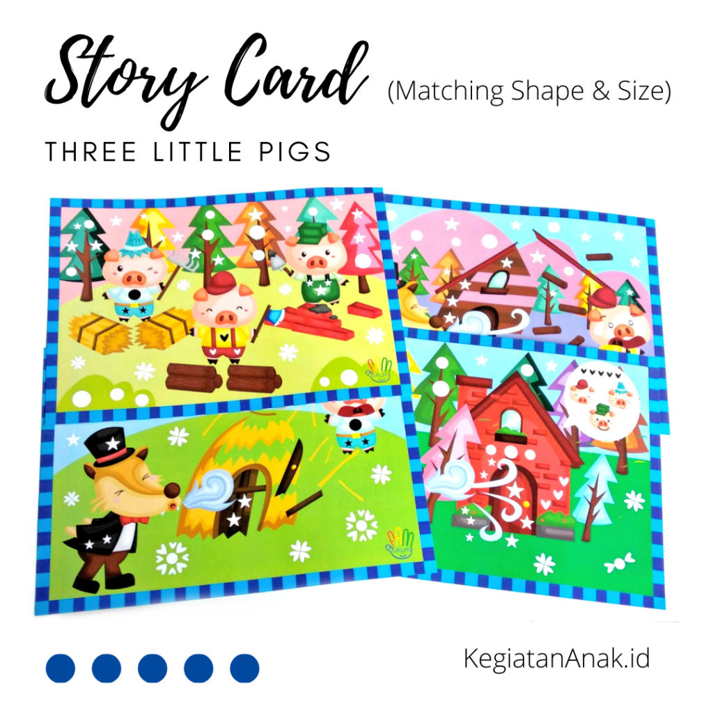 Serba Serbi Produk Story Cards Sticker Activity (matching shape &&nbsp;size)